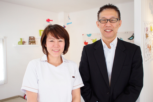 石井氏と吉田のツーショット写真